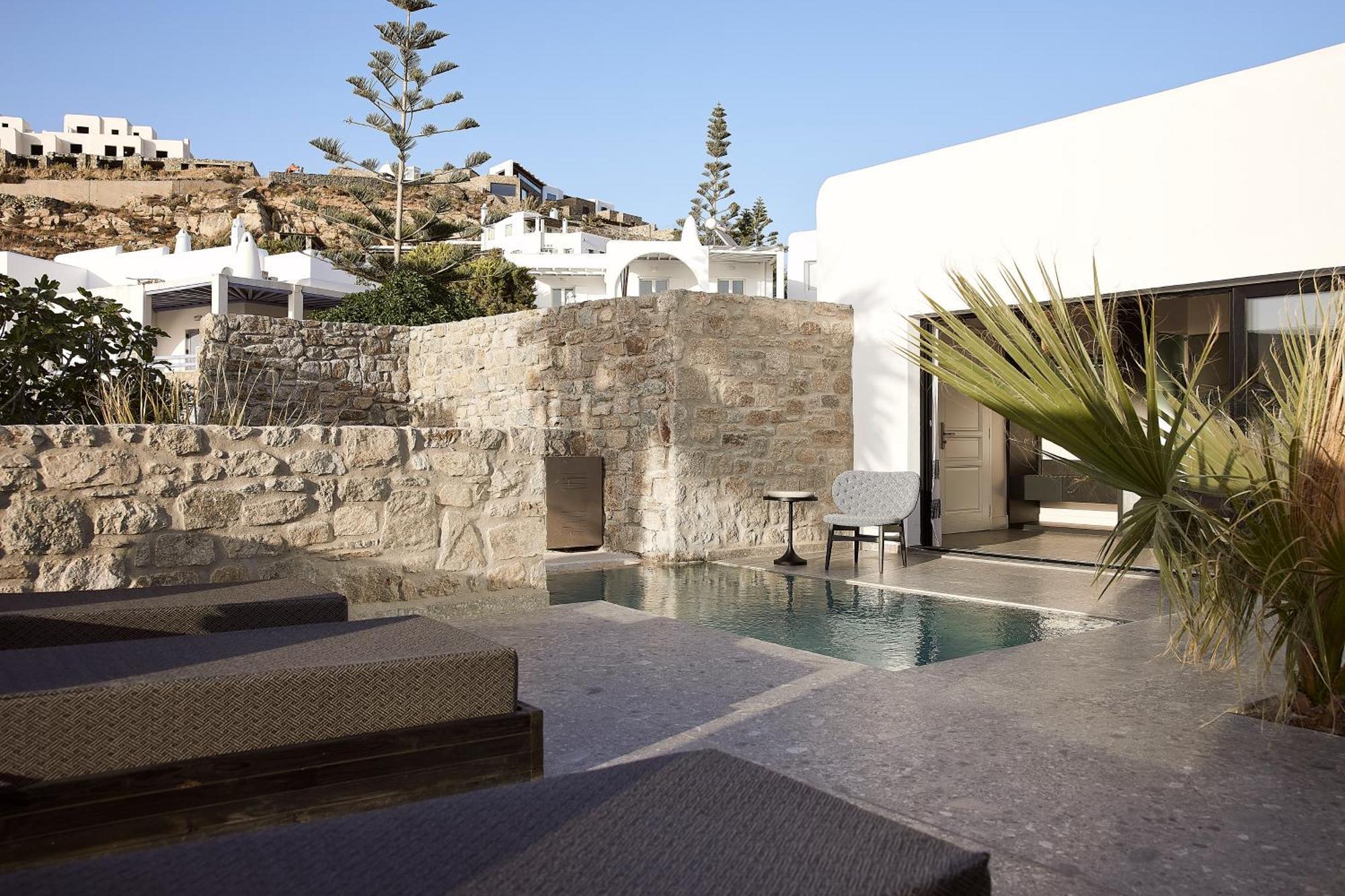 Amazon Mykonos Suites & Spa Agios Ioannis Diakoftis Exterior foto