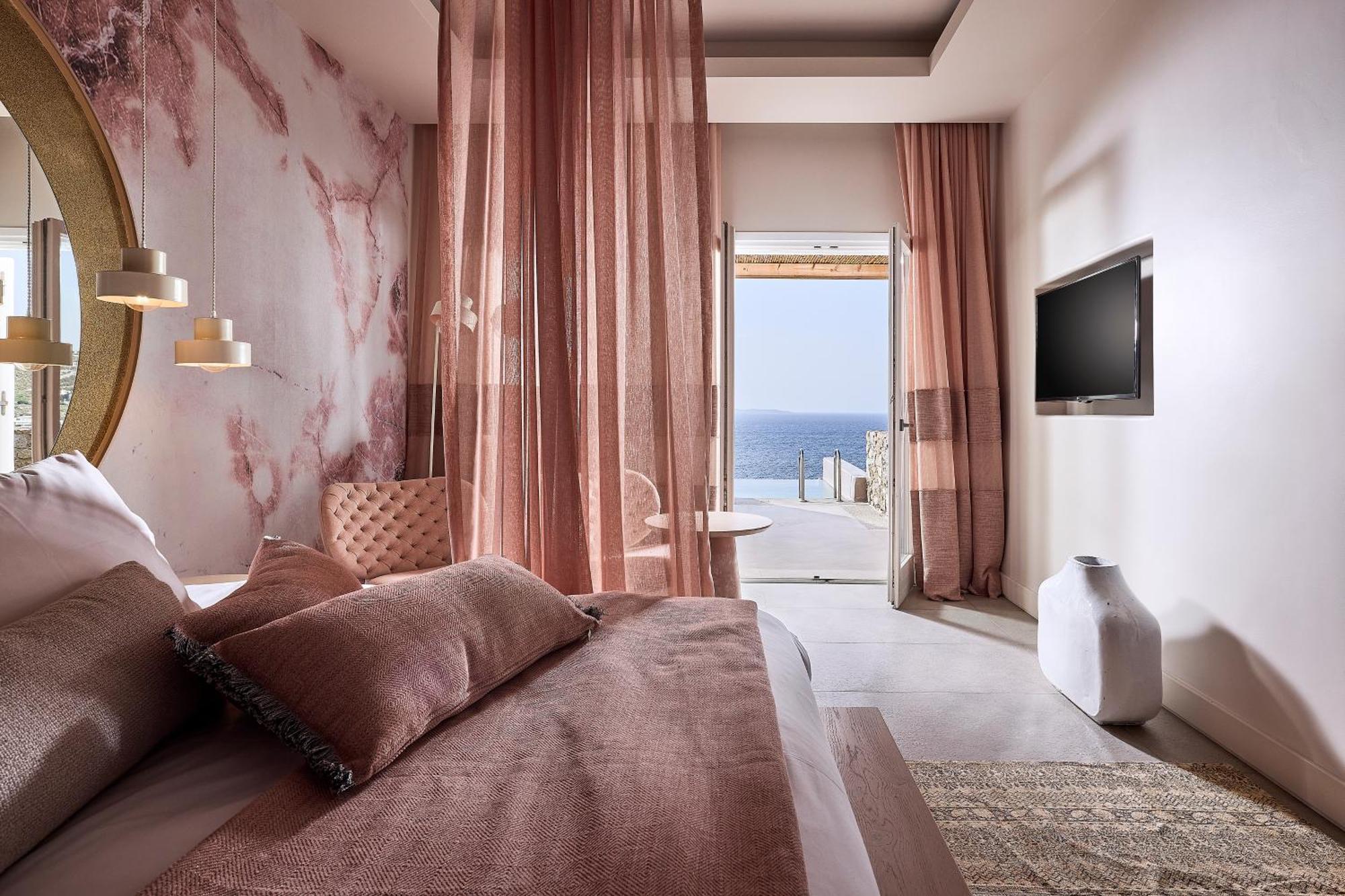 Amazon Mykonos Suites & Spa Agios Ioannis Diakoftis Exterior foto